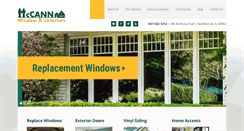 Desktop Screenshot of mccannwindow.com